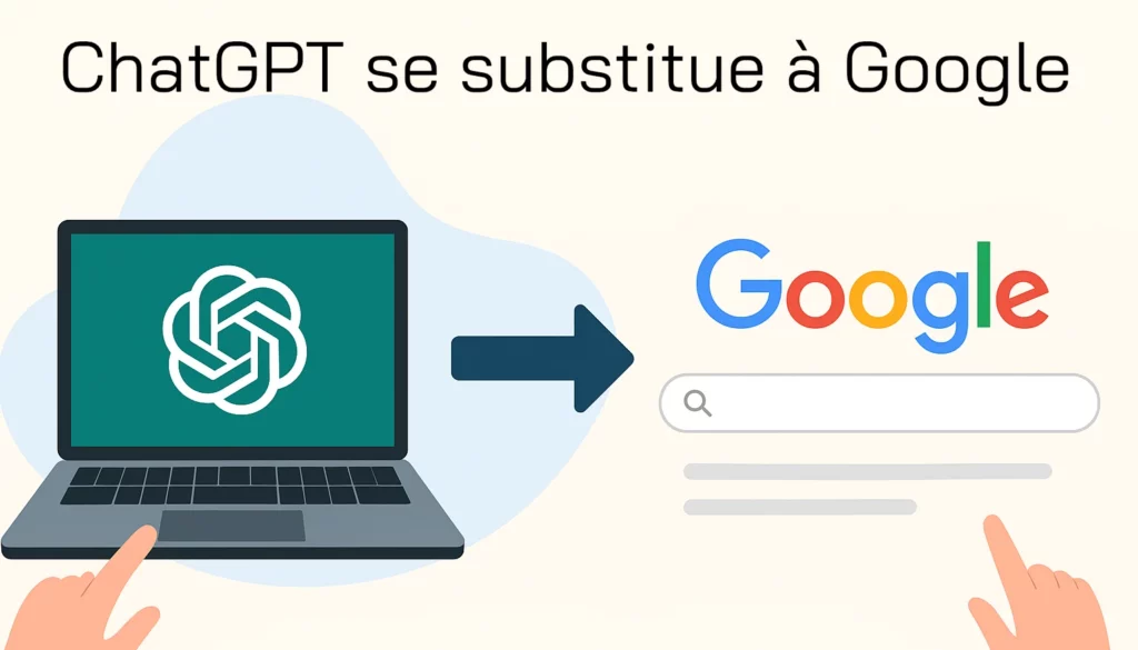 ChatGPT remplace Google