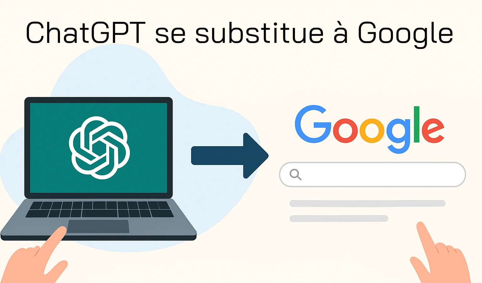 ChatGPT remplace Google